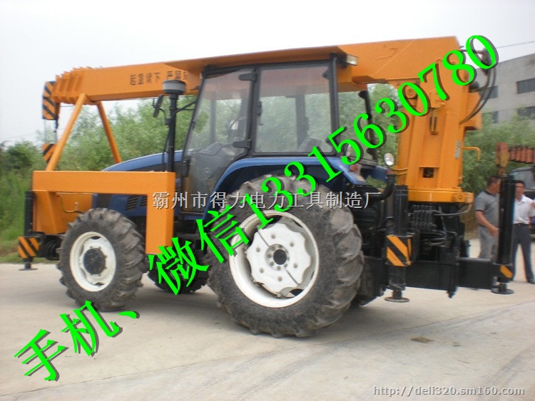 电力杆钻坑立杆两用机 农网改造专用 拖拉机起重挖坑