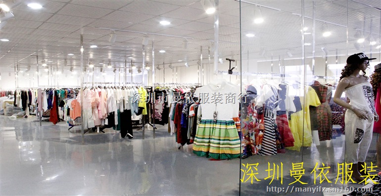 外贸女装尾货库存日单走份