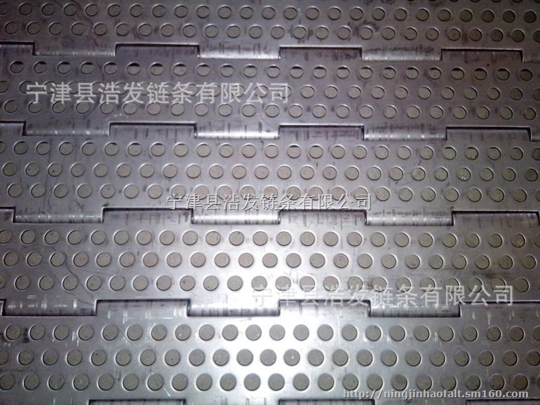 宁津浩发专业生产不锈钢链板，全国销量领先
