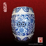 园林装饰瓷桌椅 定做陶瓷桌凳 景德镇园林桌椅厂家