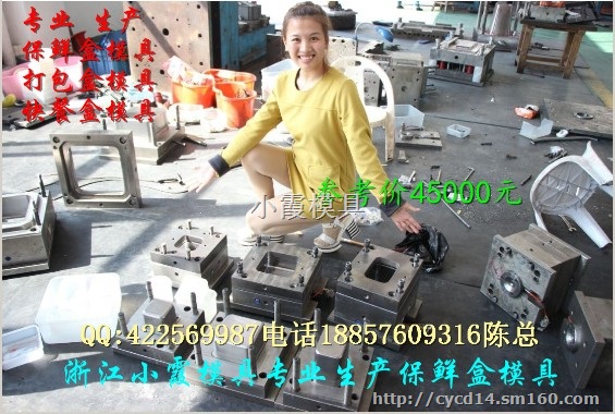 哪家做的好1200毫升薄壁保鲜盒模具工厂