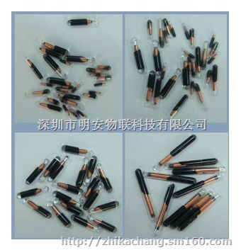 动物标签 RFID射频识别134.2KHZ玻璃管标