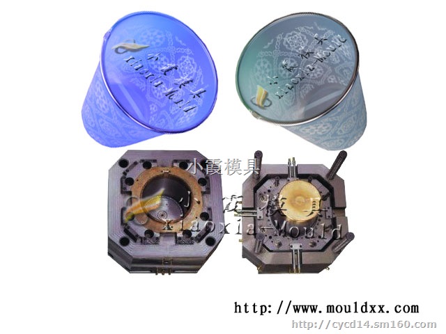 我们做塑料模具 40升垃圾桶注塑模具加工