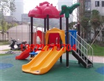 清远小区游乐场橡胶地垫 幼儿园现浇地垫专业施工