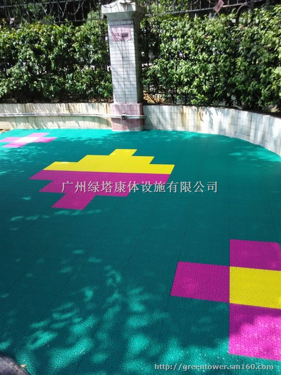 厂家直供LTYGMG篮球场地等专用悬浮拼装运动地板