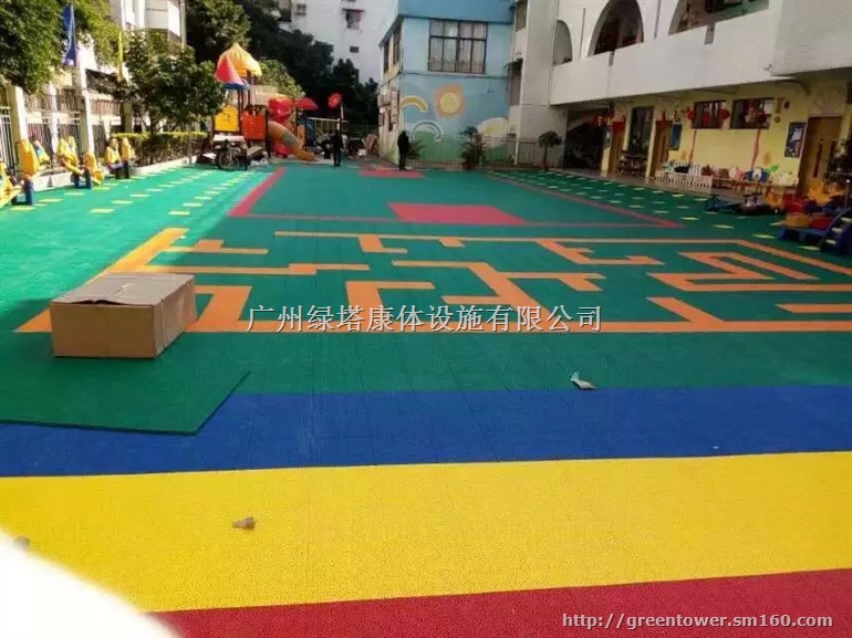 厂家直供LTDKLH篮球场地等专用悬浮拼装运动地板