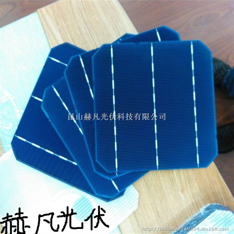 低价出售125单晶电池片 转换率高 原装现货