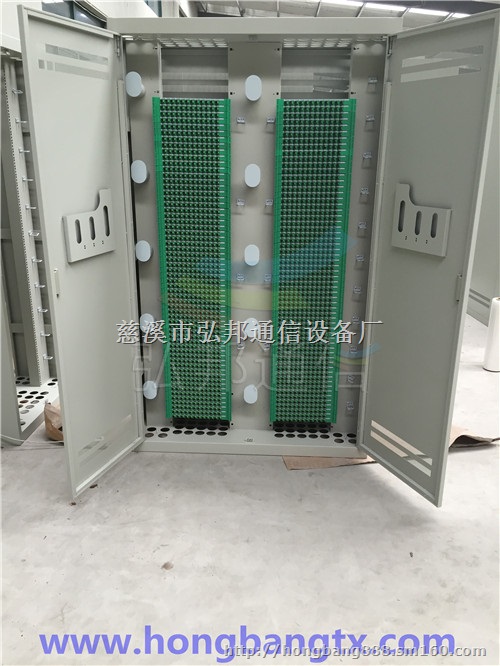 弘邦通信批发 1440芯直插盘光纤配线柜满配