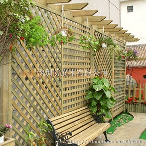深圳丰胜防腐木网格