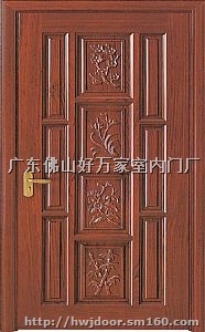 佛山实木门厂/高质量高档原木门/好万家名门