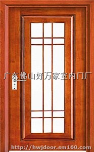 佛山强化实木门生态强化门橡木框实木框好万家门厂