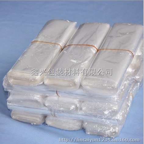 东莞订做平底 两头通热缩袋软软的POF收缩膜袋厂家