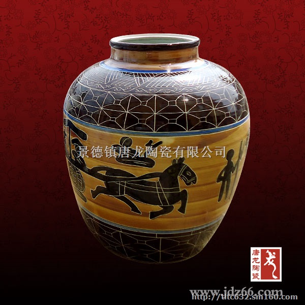 定做陶瓷酒坛厂家 定做酒厂专用大酒缸酒坛