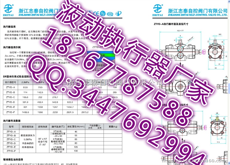 浙江温州厂家生产液动阀门