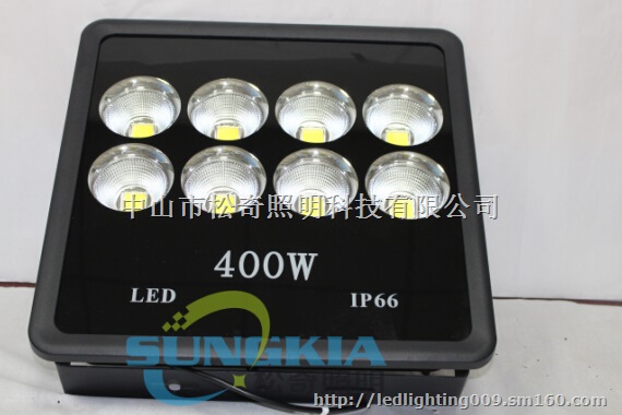 供应新款防水投光灯高效节能LED户外照明400W