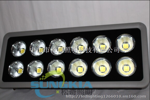 批发高品质led投光灯户外防水足瓦投光灯500W