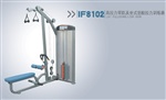 英派斯IF8102 高拉力背肌及坐式划船拉力训练器