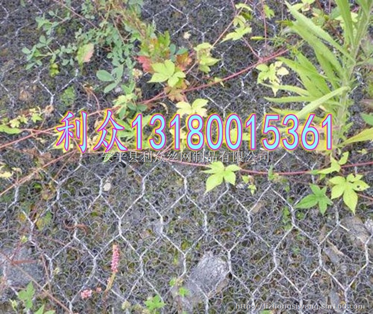 河道护坡铅丝石笼加固防冲刷