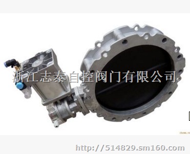 厂家供应气动四氟蝶阀/气动蝶阀/气动对夹蝶阀/气动