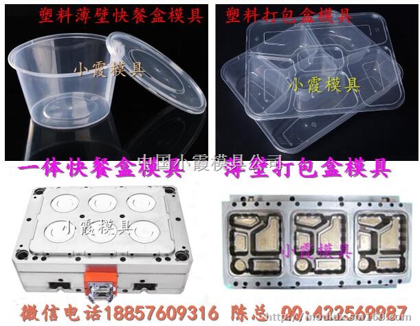 塑料模具生产 5000毫升快餐盒塑料模具中国厂