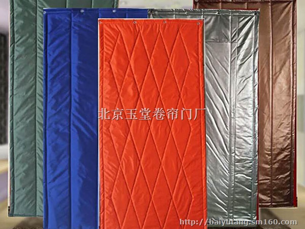 北京商场定做棉门帘棉门帘免费上门测量