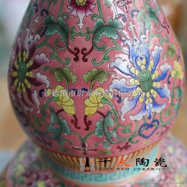 景德镇高档花瓶批发厂家陶瓷花瓶图片