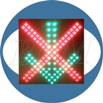 BBM 600mm红叉绿箭二合一一单元交通灯
