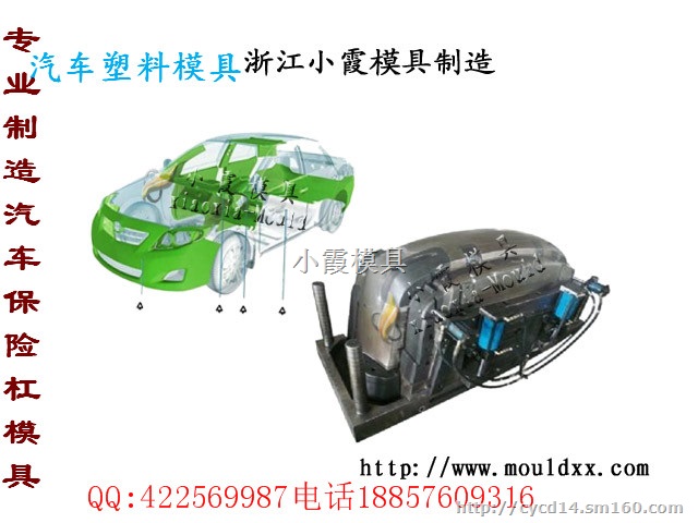 台州塑料模具厂森林人车保险杠塑胶模具 中网塑胶模具