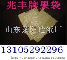 山东省莱阳市银通纸业生产高档草莓袋,杨桃套袋,樱桃