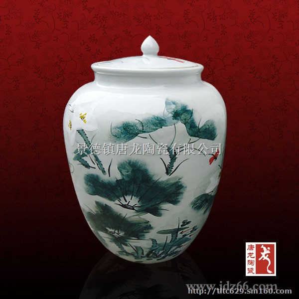 景德镇陶瓷酒坛 仿陶酒坛 定制陶瓷酒坛