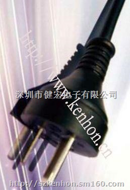 厂家订做阿根廷三插标准电源线 IRAM认证三插电源