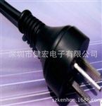 厂家订做阿根廷三插标准电源线 IRAM认证三插电源