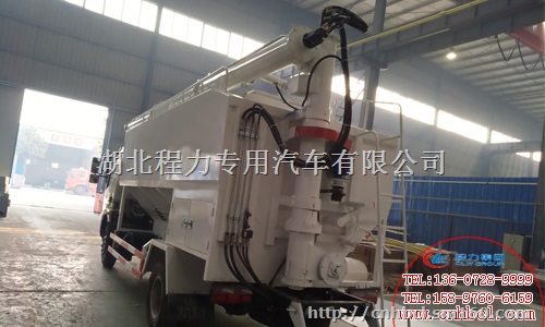 东风多利卡12方液压式散装饲料运输车出口菲律宾