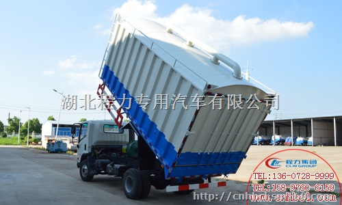 国五大运散装粮食运输车致力于散装颗粒物气力输送技术