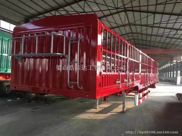 轻型仓栏式半挂车13675378093