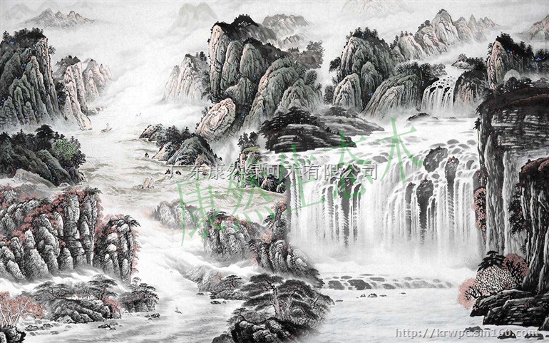 中山康然生态木厂家直销防潮天花吊顶3Duv背景墙板