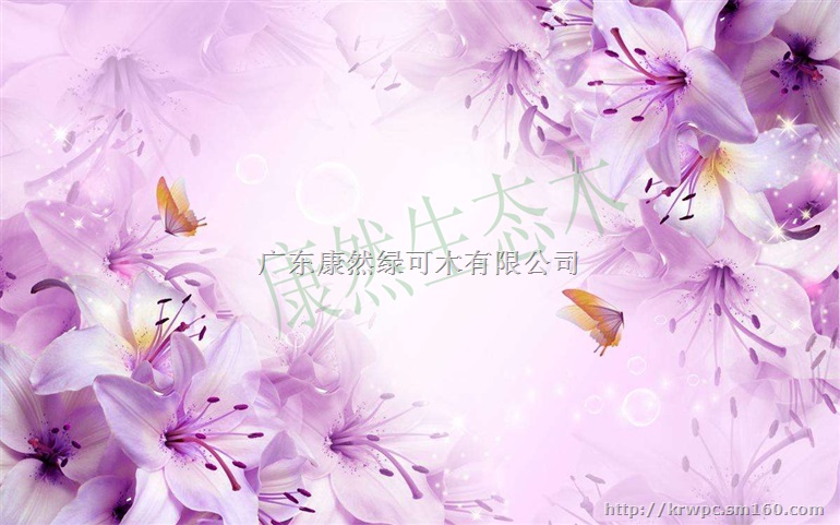 厂家直销定制天花吊顶阻燃3D生态木背景墙板