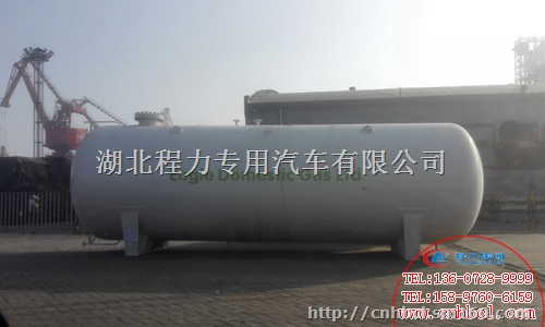 出口尼日利亚50方液化气储罐已到达连运港港口飘洋过