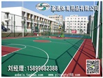 安顺六盘水绥阳桐厂家施工篮球场，硬地丙烯酸球场地坪