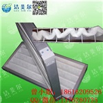 海宁可清洗龙骨字母架板式可洗式过滤器 厂家直销