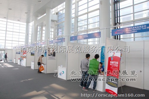 标准展位搭建 八棱柱展位租赁 33m铝合金展位