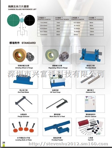 供应兴富祥henfux 数控无心磨床