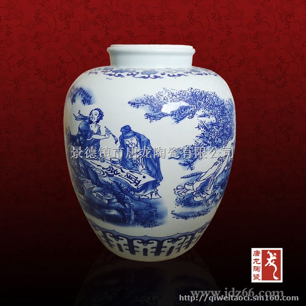 陶瓷酒坛储酒酒坛定制 陶瓷酒坛厂家