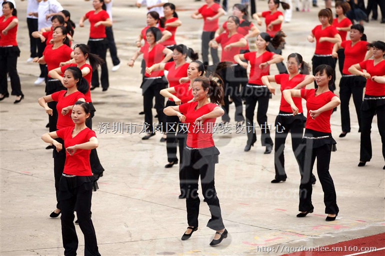 深圳健身运动速干衣T恤广场舞文化衫定制印字标志