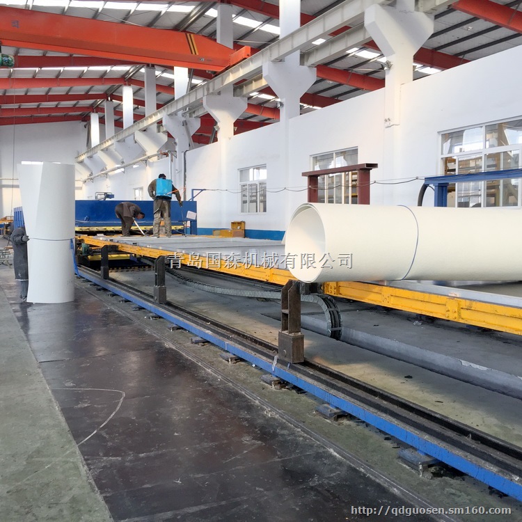 青岛国森生产冷藏车厢板热压机 厢式货车厢体板压机