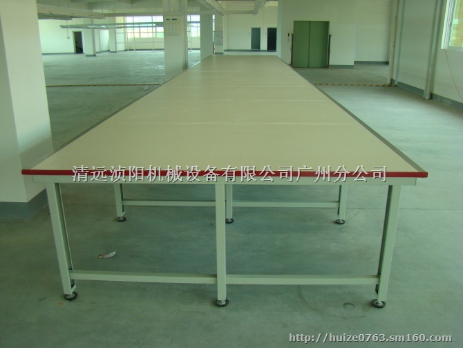 供应四川宁夏云南服装组合式美耐板裁床2130mm宽