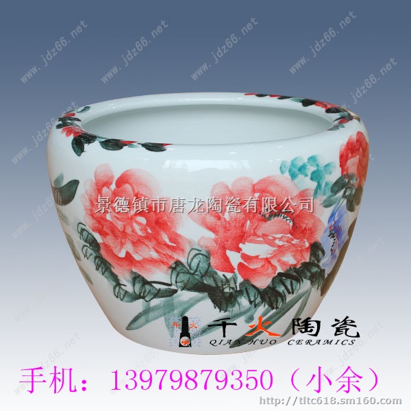 景德镇陶瓷大缸厂家批发 定做各种陶瓷大缸