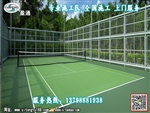 海阳市宁阳县室外网球场施工选品质，选盈通