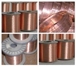 轴装T2红铜丝 0.3 0.5MM半硬、软态紫铜丝