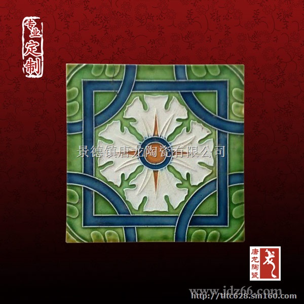 酒店中堂装饰瓷板画定制厂家，2米瓷板画